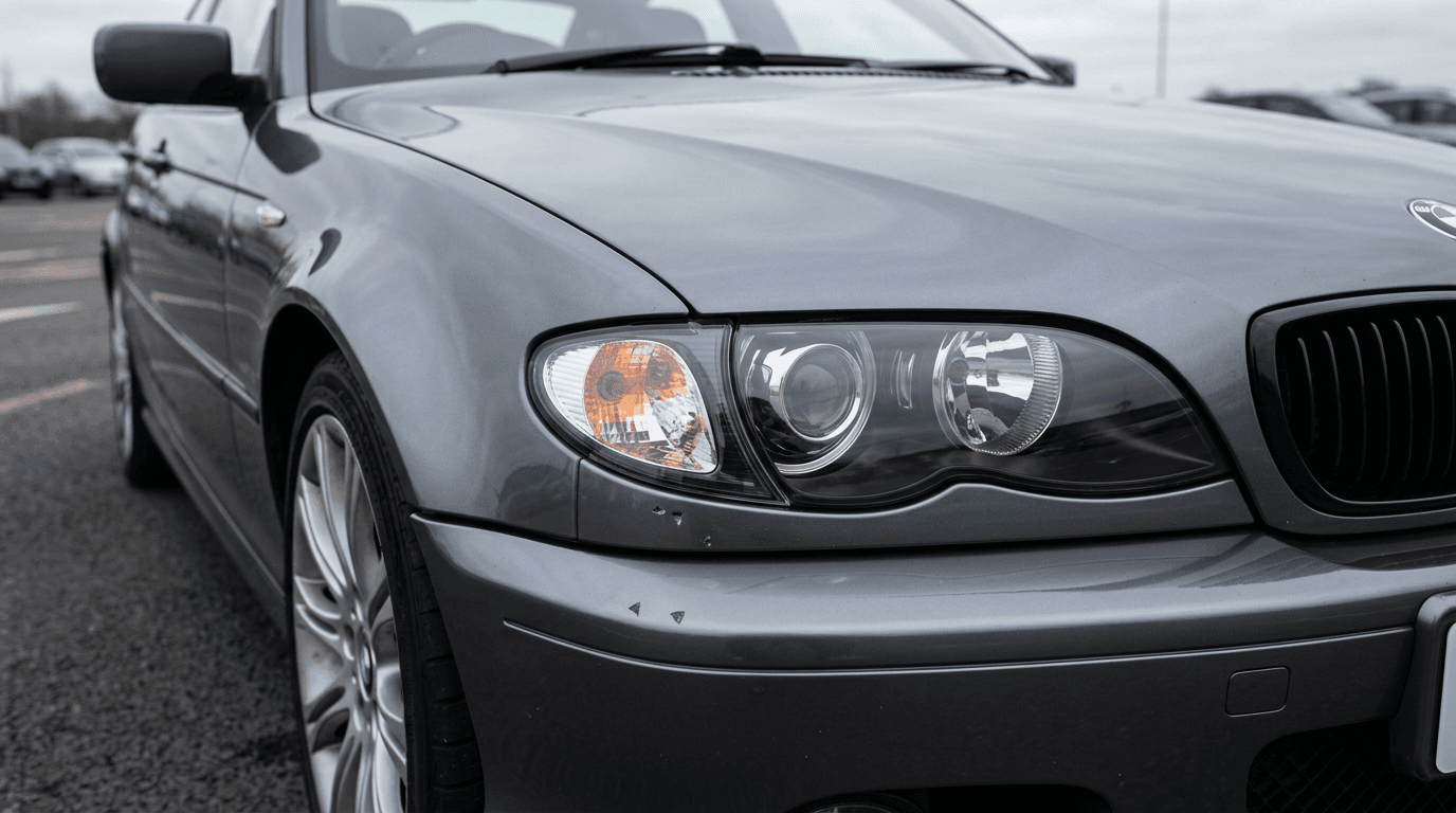 Renovácia svetlometu — pred / po — po